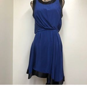 Asymmetrical Elizabeth and James silk dress